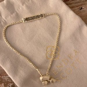 Kendra Scott Stan Gold Druzy Bracelet